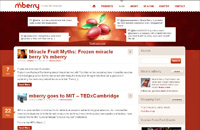 A Wordpress based blog on Miracle Berry. The Miracle Berry Fruit Tablets are small, light weight edible tables that are meant to melt in your mouth.